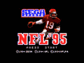 NFL 95 Title Screen